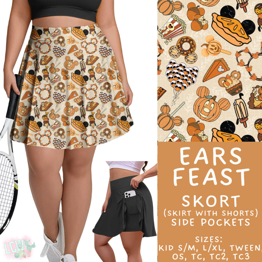 Preorder Custom Styles Ears Feast Closes 29 Aug ETA late Nov 2025 Leggings