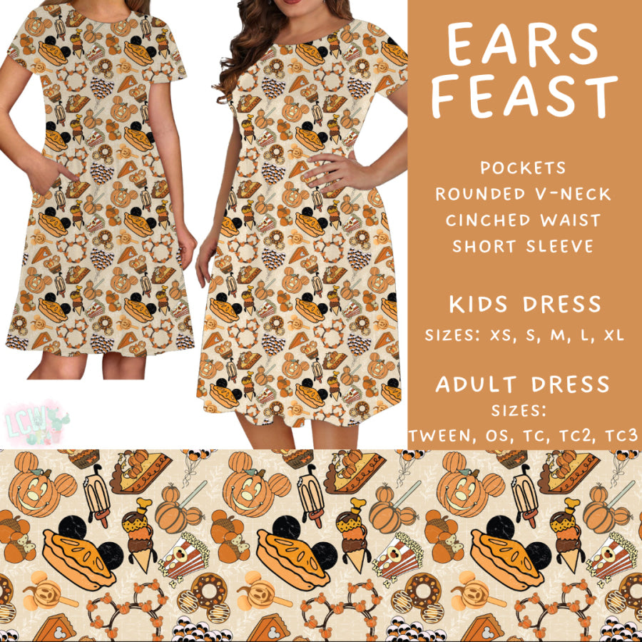 Preorder Custom Styles Ears Feast Closes 29 Aug ETA late Nov 2025 Leggings