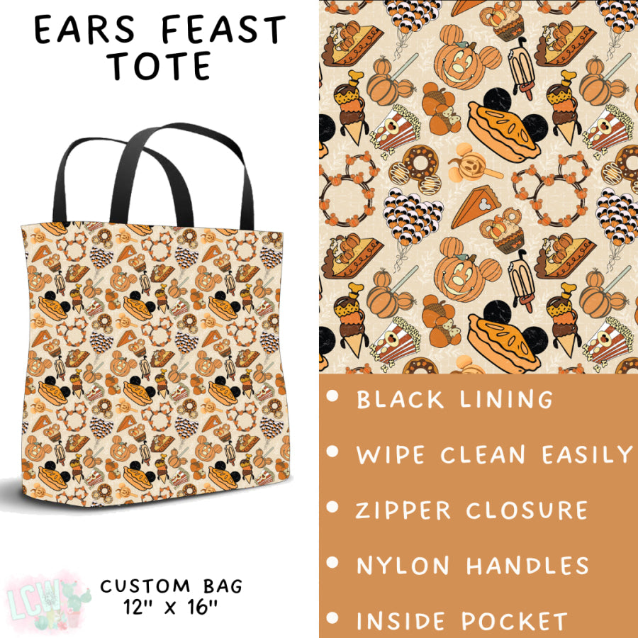 Preorder Custom Styles Ears Feast Closes 29 Aug ETA late Nov 2025 Leggings