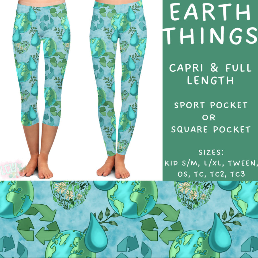 Preorder Custom Styles - Earth Things - Closes 24 Feb - ETA mid May 2025 Leggings