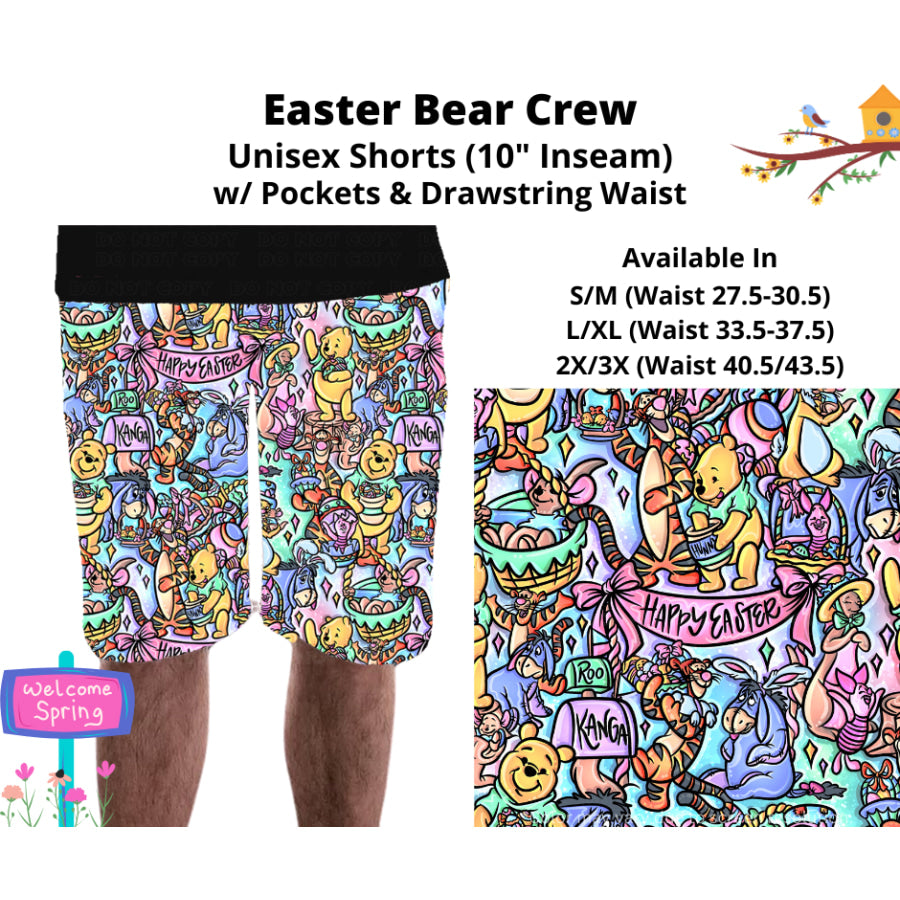 PREORDER Custom Styles - Easter Bear Crew - Closes 22 Jan - ETA late Apr 2025 Leggings