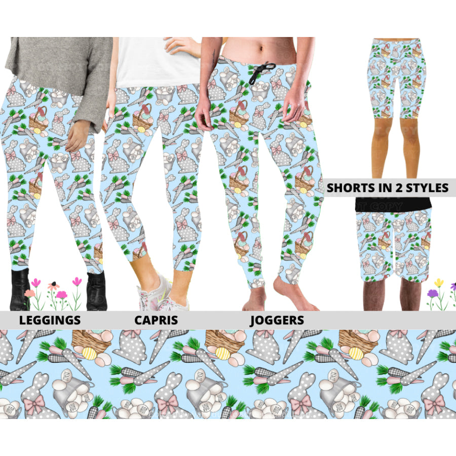 PREORDER Custom Styles - Easter Blue - Closes 27 Jan - ETA late Apr 2025 Leggings