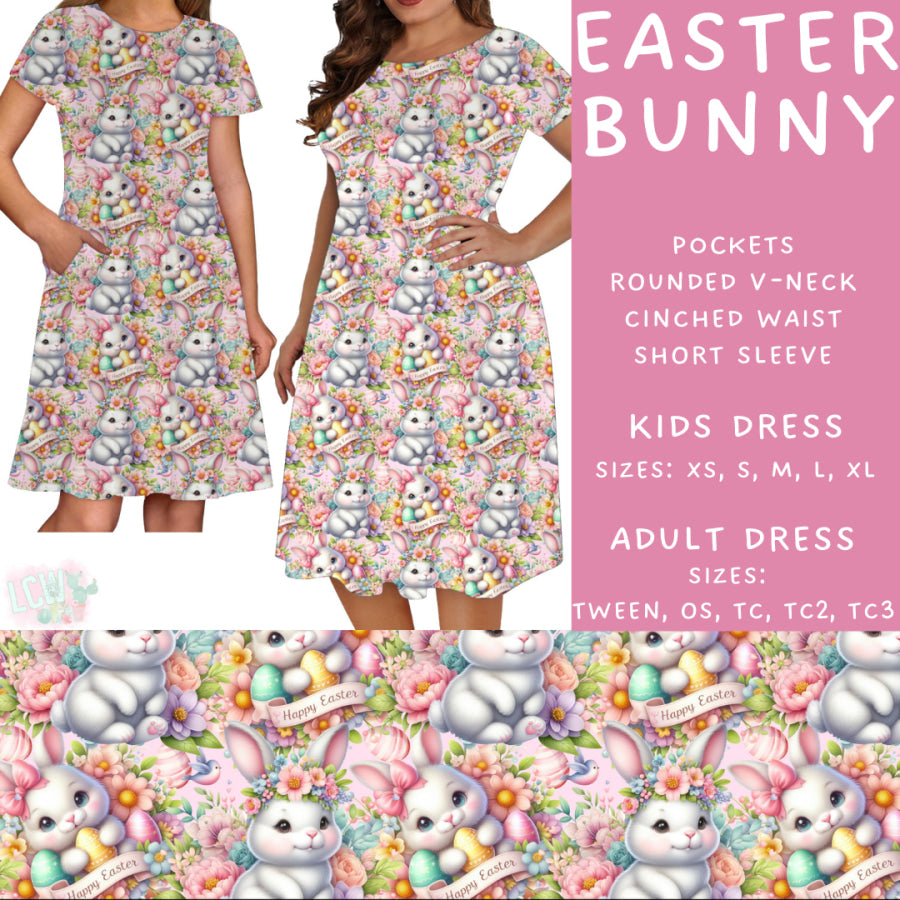 Preorder Custom Styles - Easter Bunny - Closes 17 Feb - ETA late Apr 2025 Leggings