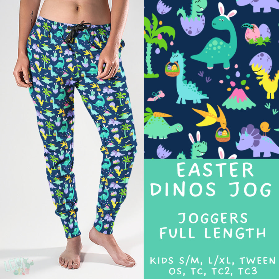 Preorder Custom Styles - Easter Dinos - Closes 30 Jan - ETA late Apr 2025 Leggings