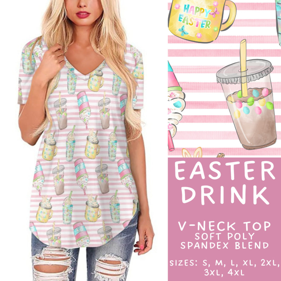 Preorder Custom Styles - Easter Drink - Closes 17 Feb - ETA late Apr 2025 Leggings