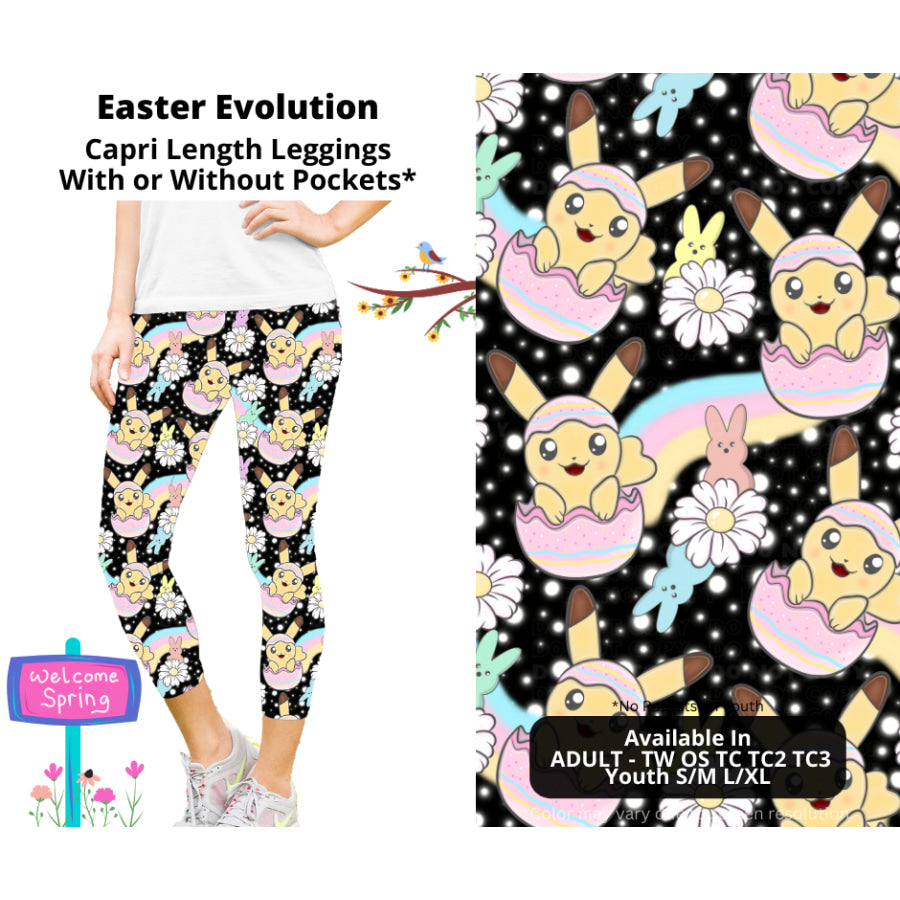 PREORDER Custom Styles - Easter Evolution - Closes 22 Jan - ETA late Apr 2025 Leggings