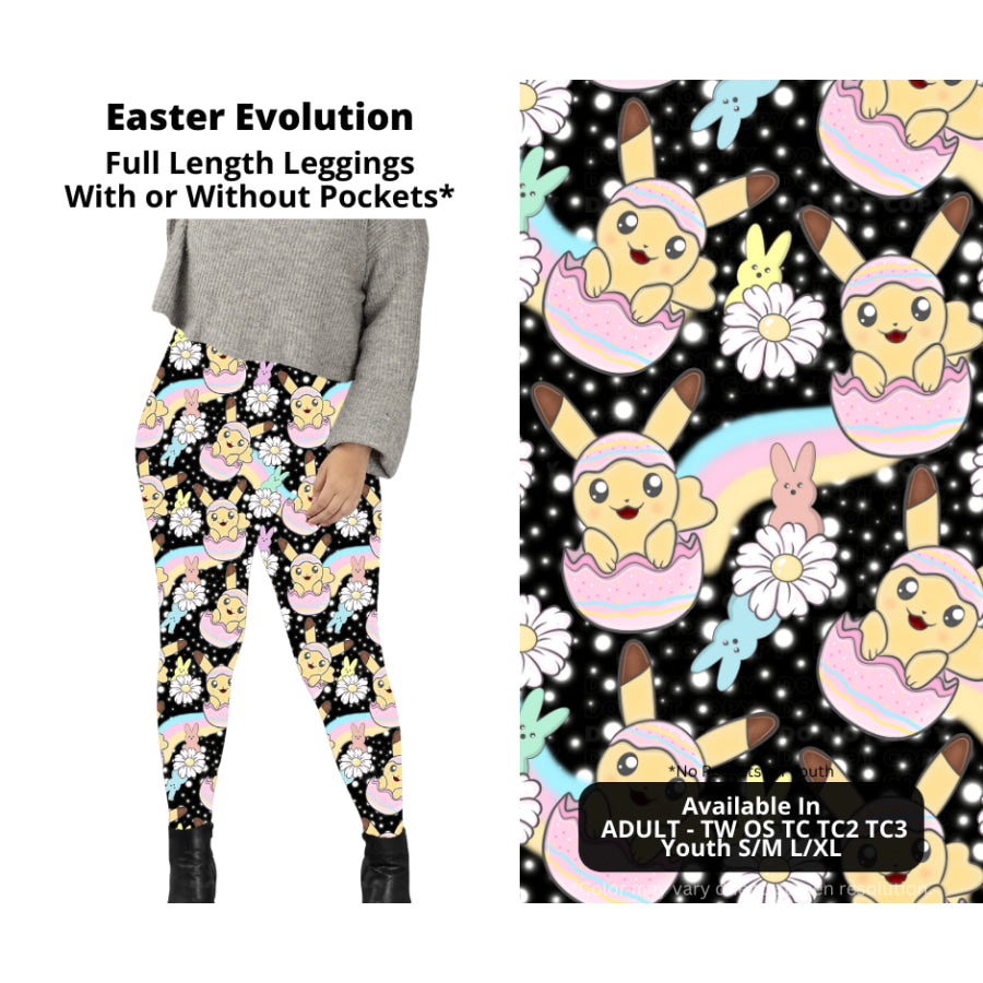 PREORDER Custom Styles - Easter Evolution - Closes 22 Jan - ETA late Apr 2025 Leggings