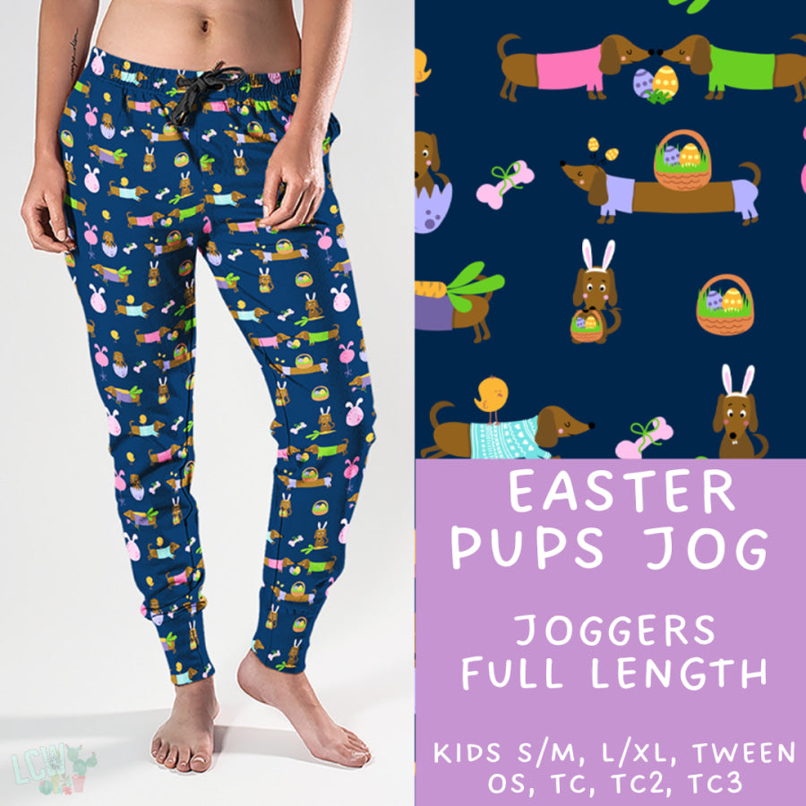 Preorder Custom Styles - Easter Pups - Closes 30 Jan - ETA late Apr 2025 Leggings