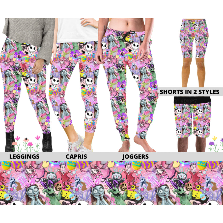 PREORDER Custom Styles - Easter Spooky Friends - Closes 22 Jan - ETA late Apr 2025 Leggings