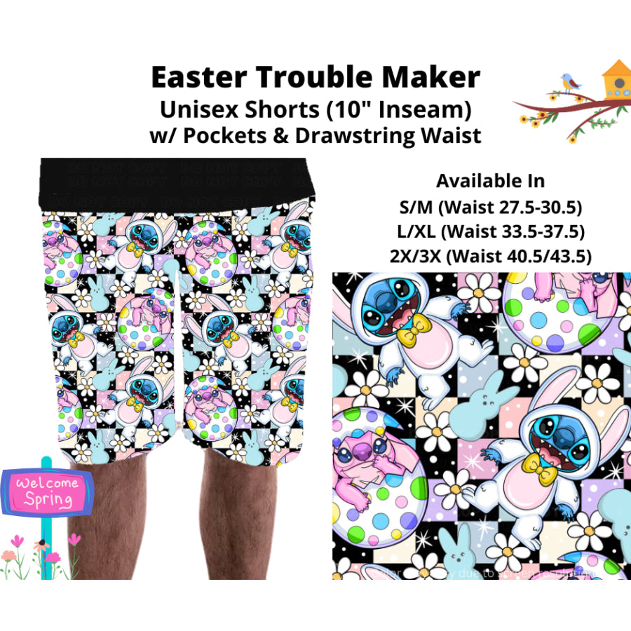 PREORDER Custom Styles - Easter Trouble Maker - Closes 20 Jan - ETA late Apr 2025 Leggings