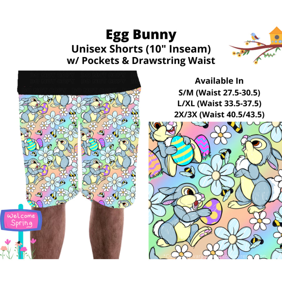 PREORDER Custom Styles - Egg Bunny - Closes 20 Jan - ETA late Apr 2025 Leggings