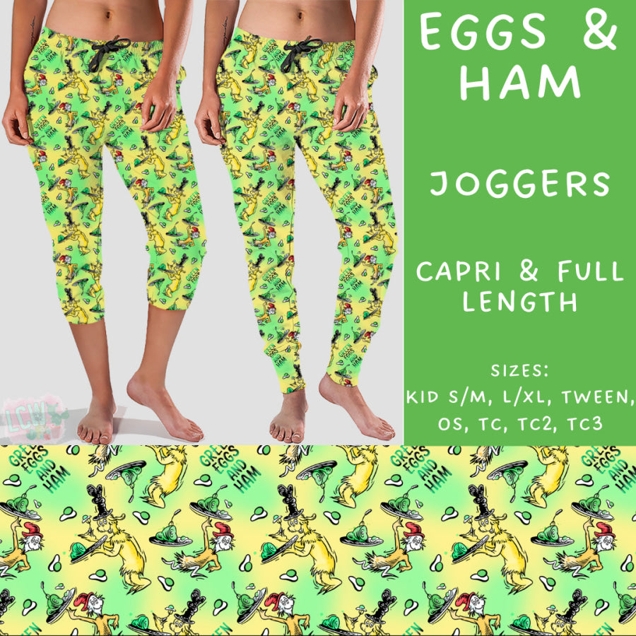 Preorder Custom Styles - Eggs and Ham - Closes 17 Jan - ETA late Apr 2025 Leggings