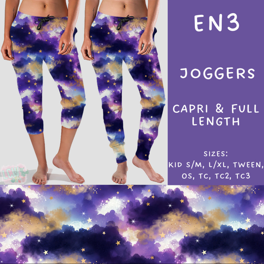 Preorder Custom Styles - Electric Night 3 - Closes 25 Sep - ETA early Dec 2024 Leggings