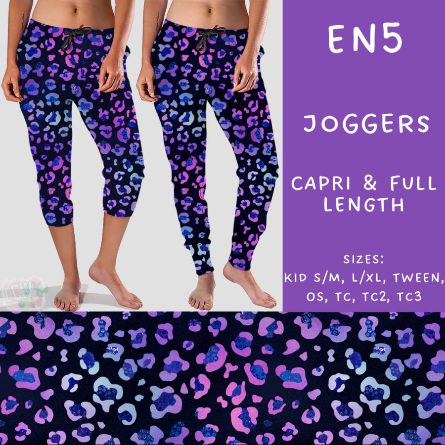 Preorder Custom Styles - Electric Night 5 - Closes 25 Sep - ETA early Dec 2024 Leggings