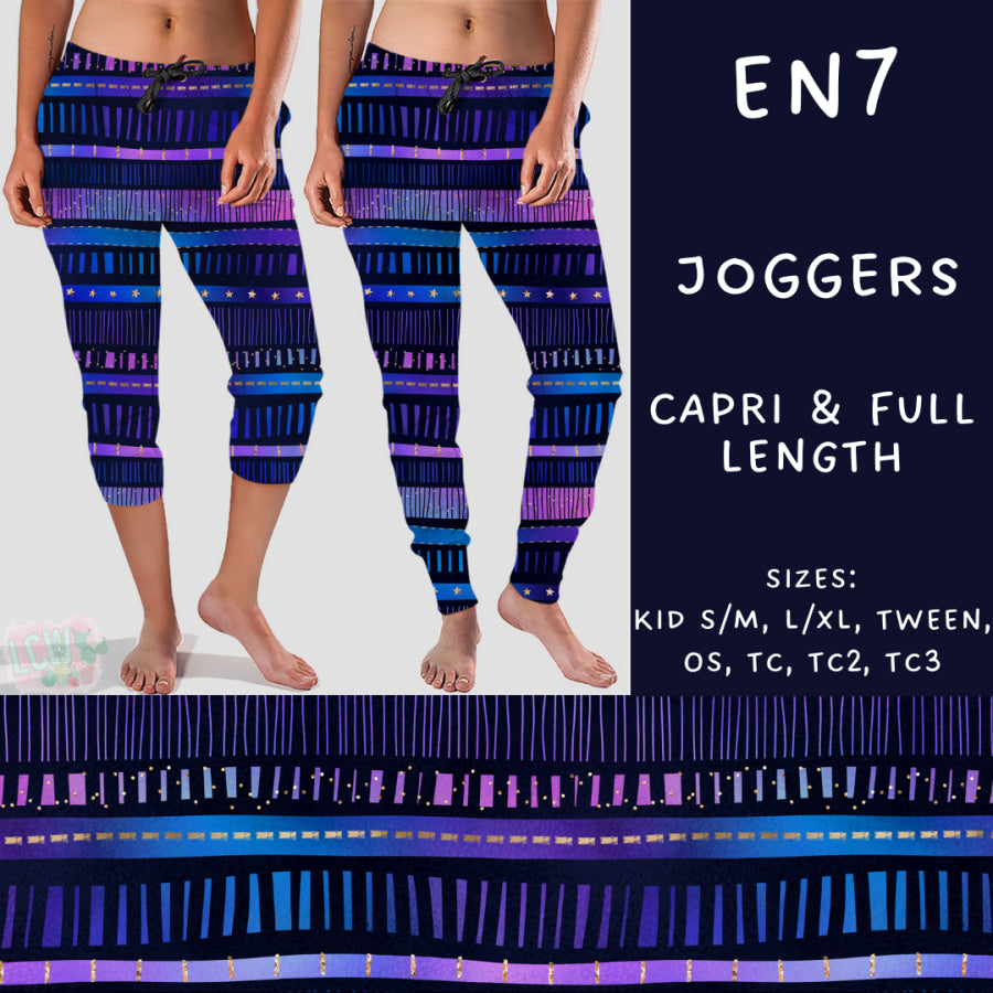 Preorder Custom Styles - Electric Night 7 - Closes 25 Sep - ETA early Dec 2024 Leggings