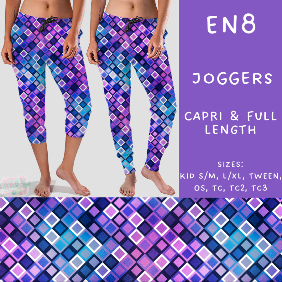 Preorder Custom Styles - Electric Night 8 - Closes 25 Sep - ETA early Dec 2024 Leggings