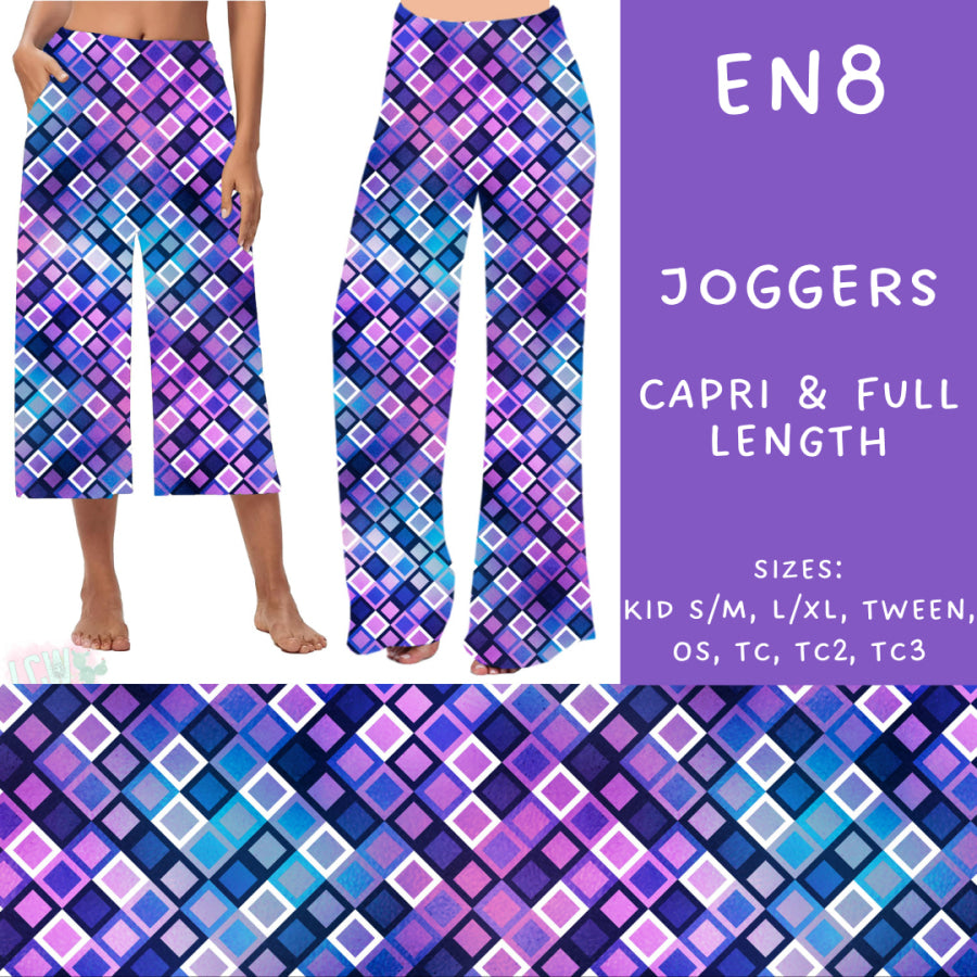 Preorder Custom Styles - Electric Night 8 - Closes 25 Sep - ETA early Dec 2024 Leggings