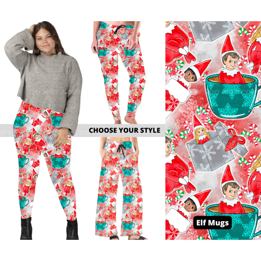 PREORDER Custom Styles - Elf Mugs - Closes 7 Oct - ETA late Dec 2024 Leggings