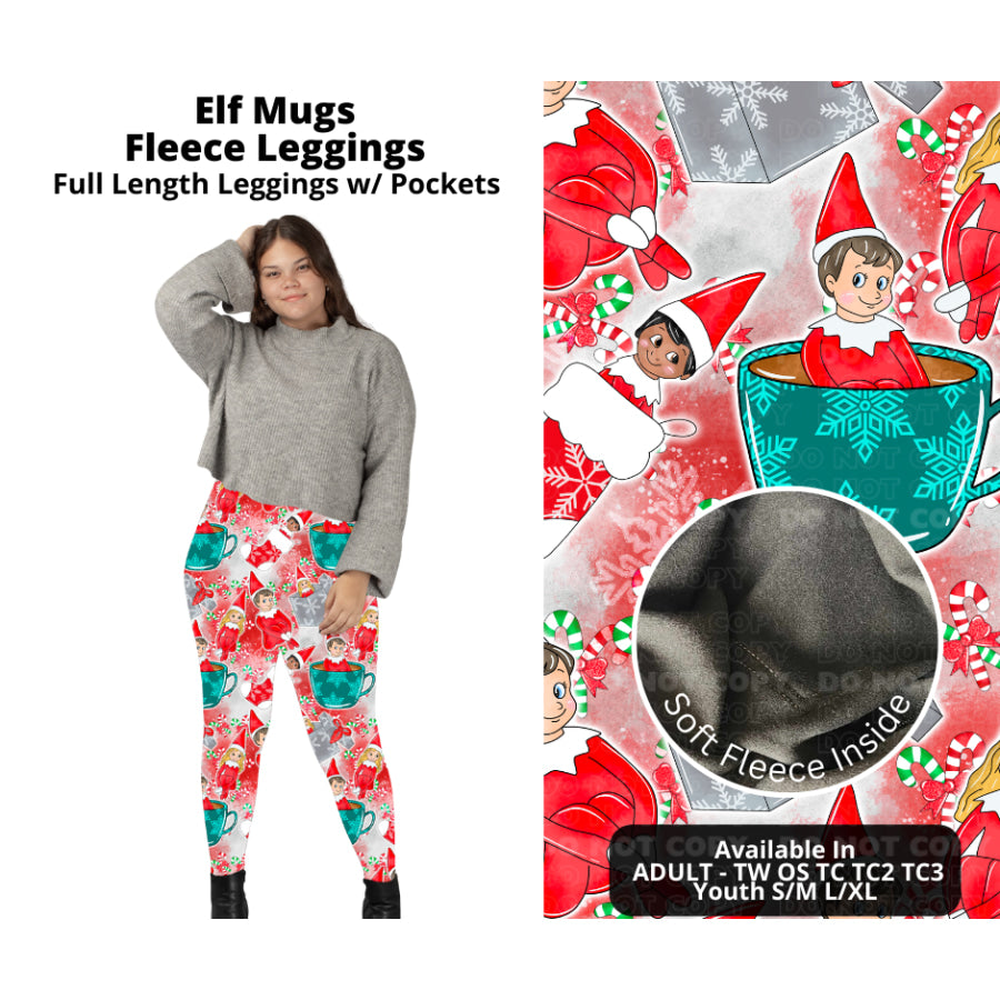 PREORDER Custom Styles - Elf Mugs - Closes 7 Oct - ETA late Dec 2024 Leggings