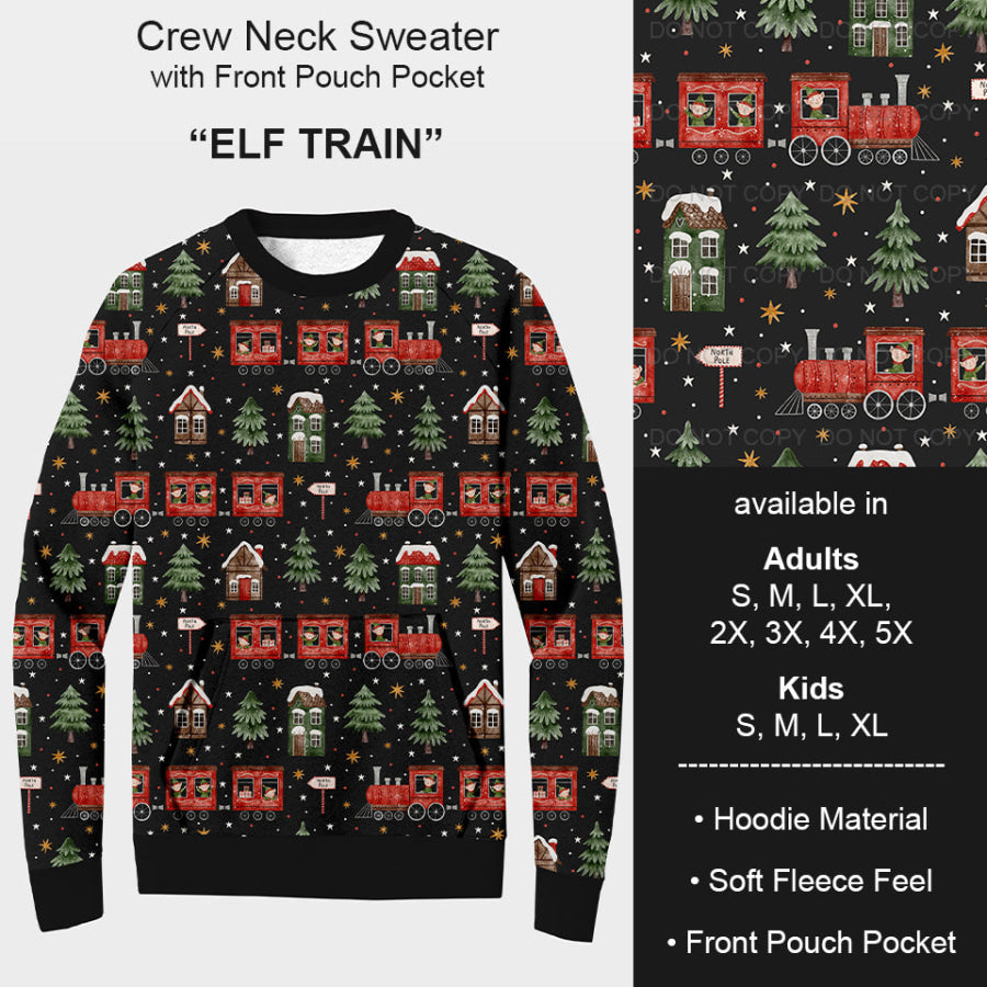 PREORDER Custom Styles - Elf Train - Closes 22 Jul - ETA late Oct 2025 Loungewear