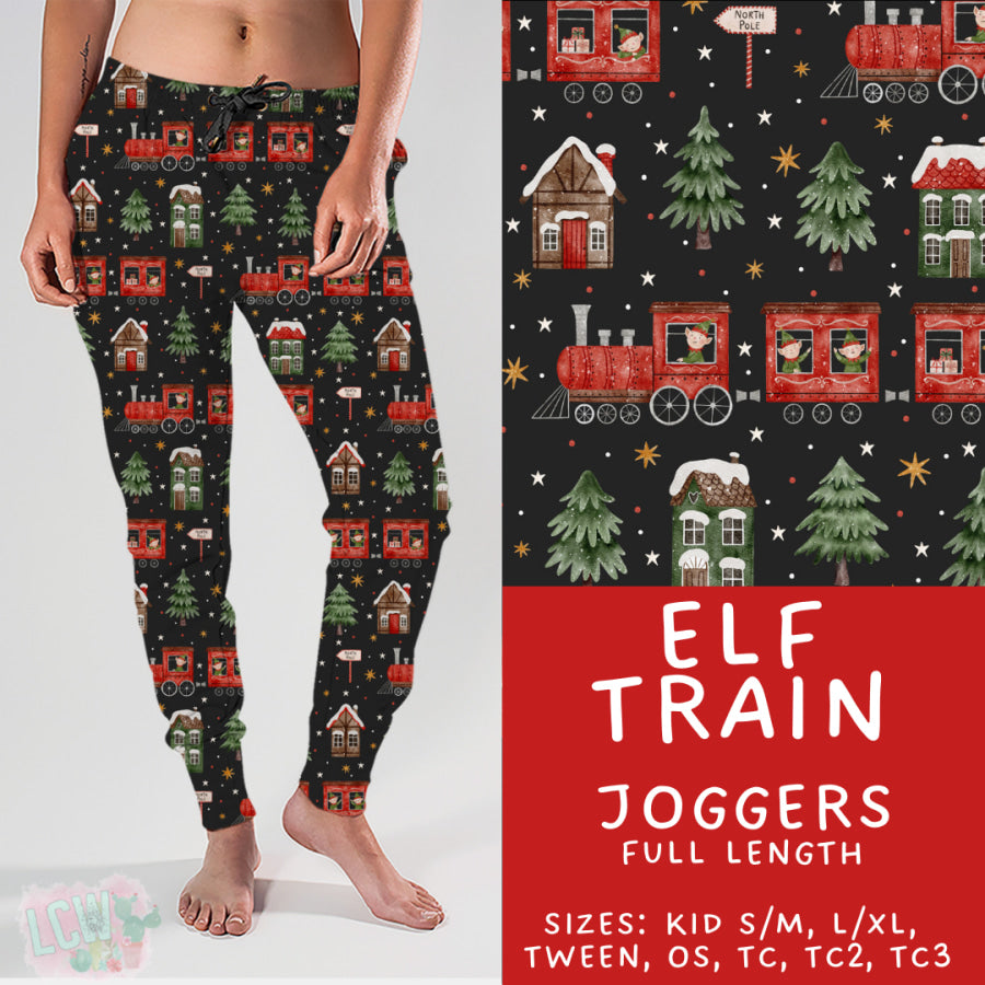 Preorder Custom Styles - Elf Train - Closes 3 Oct - ETA late Dec 2025 Leggings