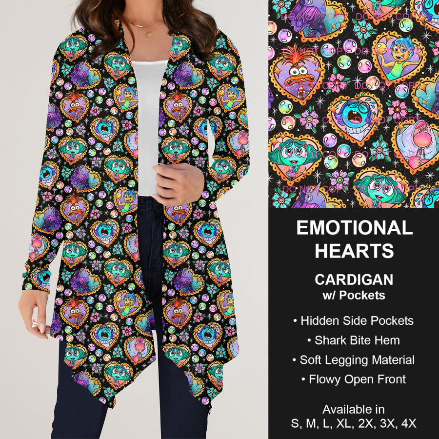 PREORDER Custom Styles - Emotional Hearts - Closes 3 Dec - ETA mid Feb 2025 Loungewear