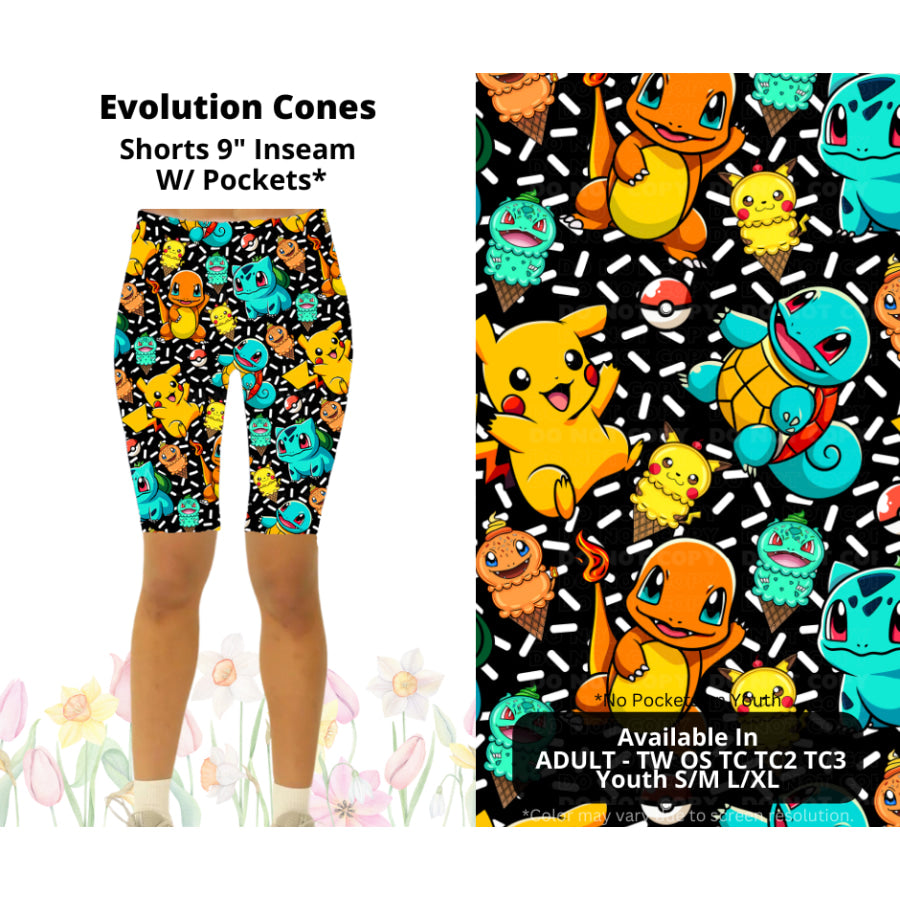 Preorder Custom Styles - Evolution Cones - Closes 17 Mar - ETA late Jun 2025 Leggings