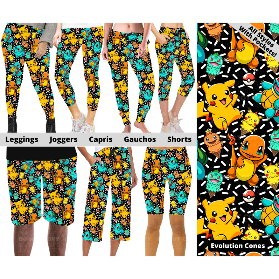 Preorder Custom Styles - Evolution Cones - Closes 17 Mar - ETA late Jun 2025 Leggings