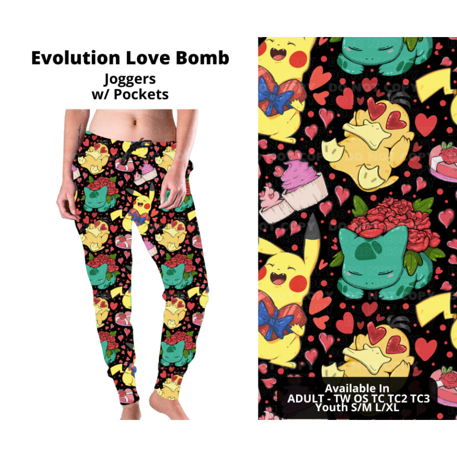 PREORDER Custom Styles - Evolution Love Bomb - Closes 28 Nov - ETA late Feb 2025 Leggings