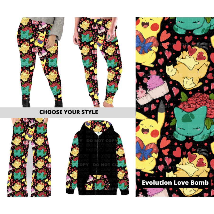 PREORDER Custom Styles - Evolution Love Bomb - Closes 28 Nov - ETA late Feb 2025 Leggings