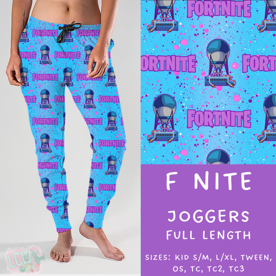 Preorder Custom Styles - F Nite - Closes 22 Jan - ETA late Apr 2025 Leggings