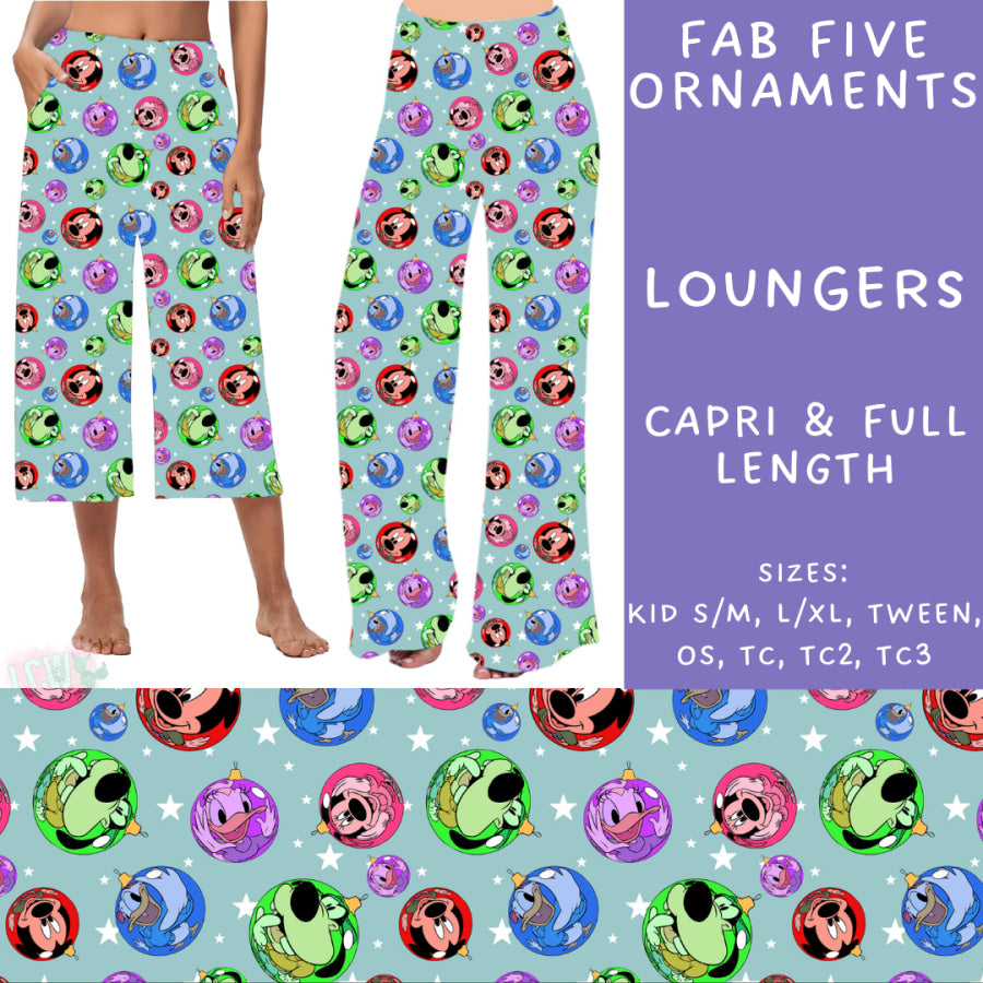 Preorder Custom Styles - Fab Five Ornaments - Closes 31 Oct - ETA early Jan 2025 Leggings