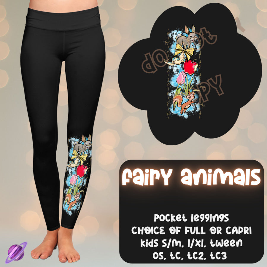 PREORDER Custom Styles - Fairy Animals - Closes 15 Nov - ETA mid Feb 2025 Leggings