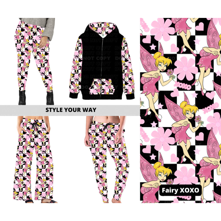 PREORDER Custom Styles - Fairy XOXO - Closes 21 Nov - ETA late Feb 2025 Leggings