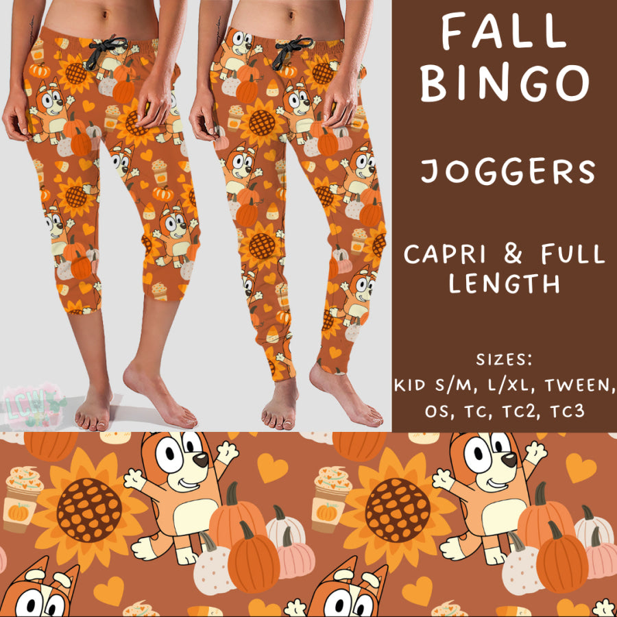 Preorder Custom Styles - Fall Bingo - Closes 9 Oct - ETA late Dec 2024 Leggings