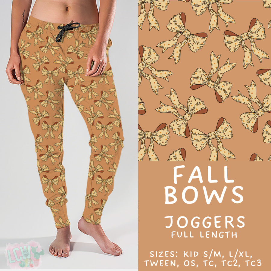 Preorder Custom Styles - Fall Bows - Closes 29 Sep - ETA late Dec 2025 Leggings