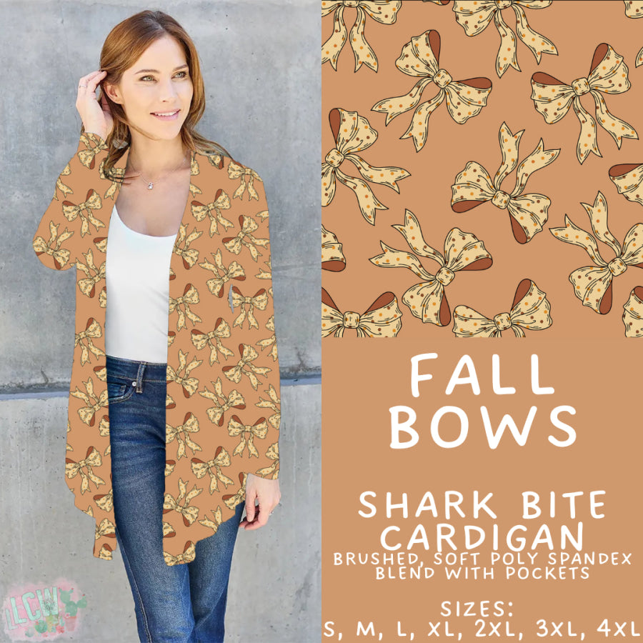 Preorder Custom Styles - Fall Bows - Closes 29 Sep - ETA late Dec 2025 Leggings