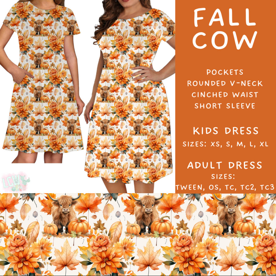 Preorder Custom Styles Fall Cow Closes 28 Aug ETA late Nov 2025 Leggings