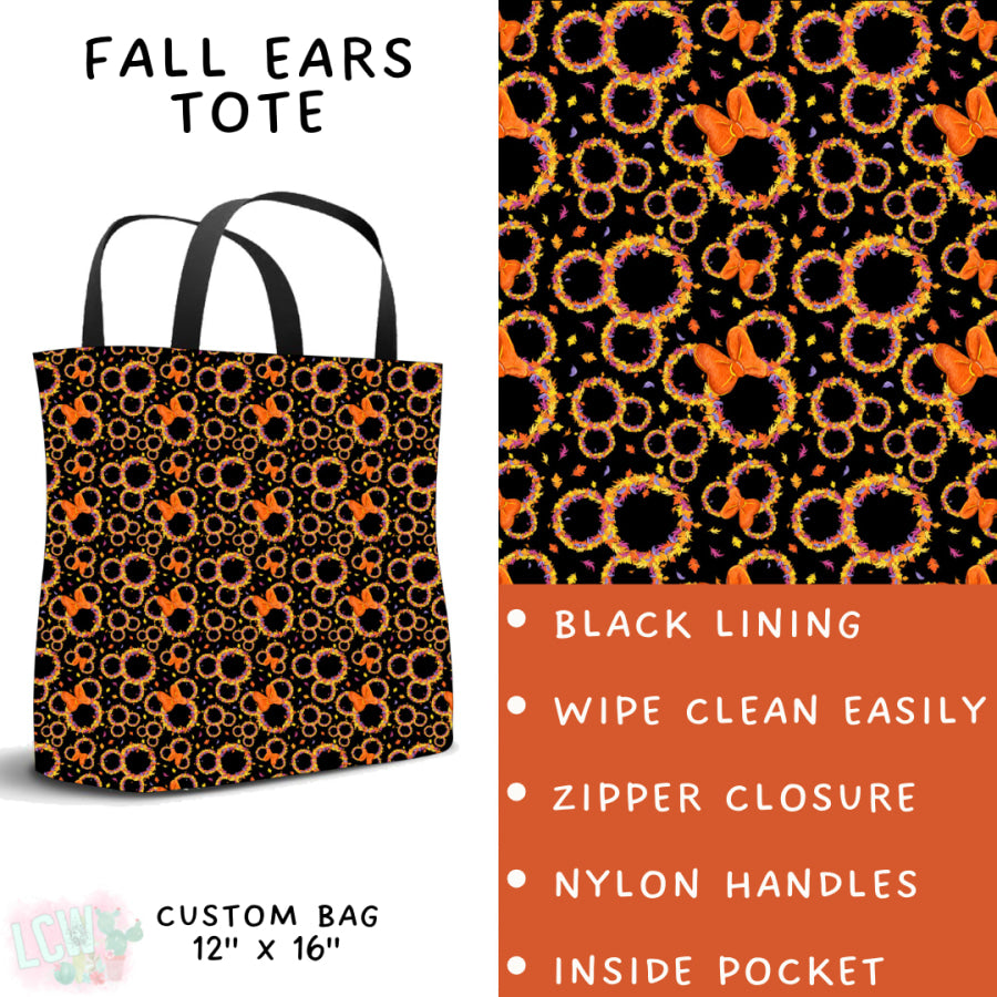 Preorder Custom Styles Fall Ears Closes 29 Aug ETA late Nov 2025 Leggings