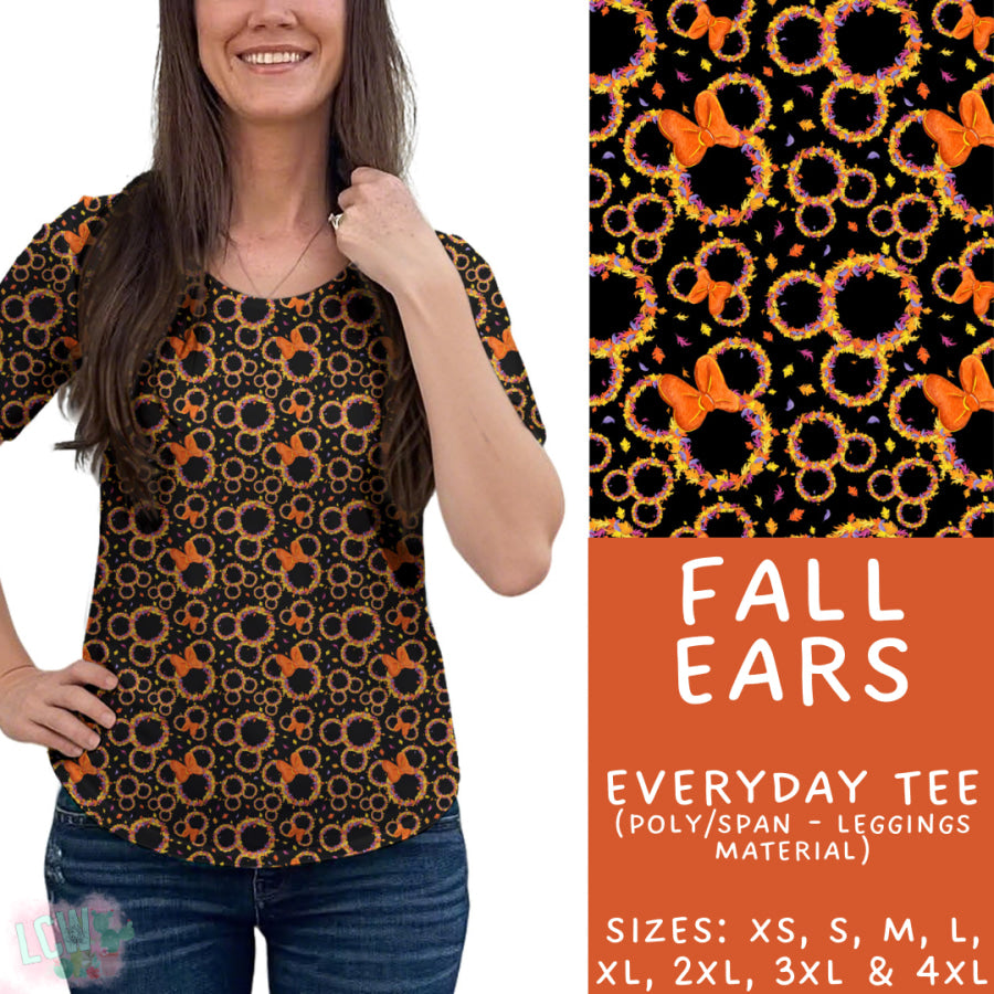 Preorder Custom Styles Fall Ears Closes 29 Aug ETA late Nov 2025 Leggings