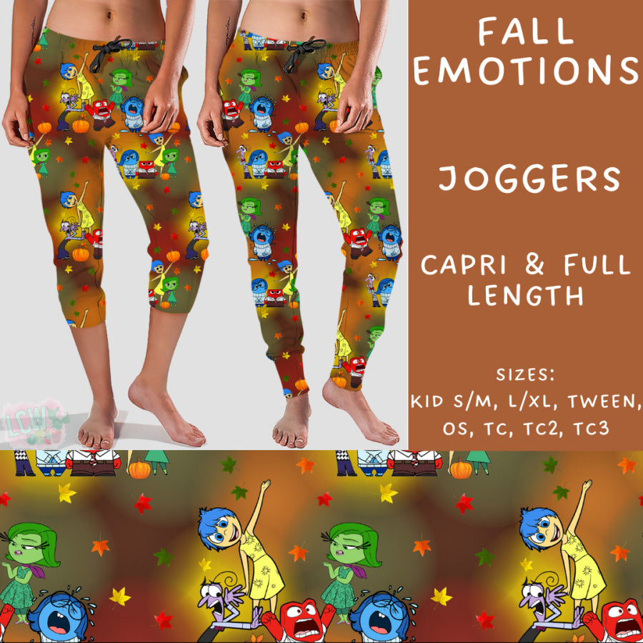 Preorder Custom Styles - Fall Emotions - Closes 9 Oct - ETA late Dec 2024 Leggings