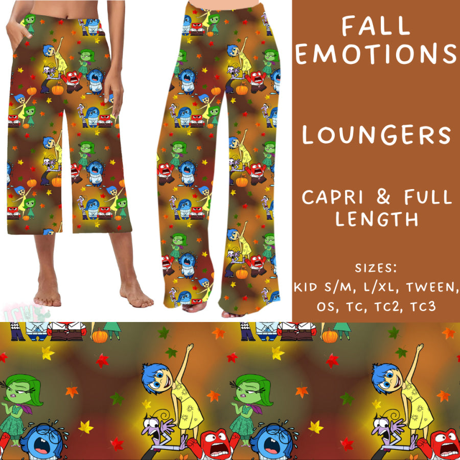 Preorder Custom Styles - Fall Emotions - Closes 9 Oct - ETA late Dec 2024 Leggings