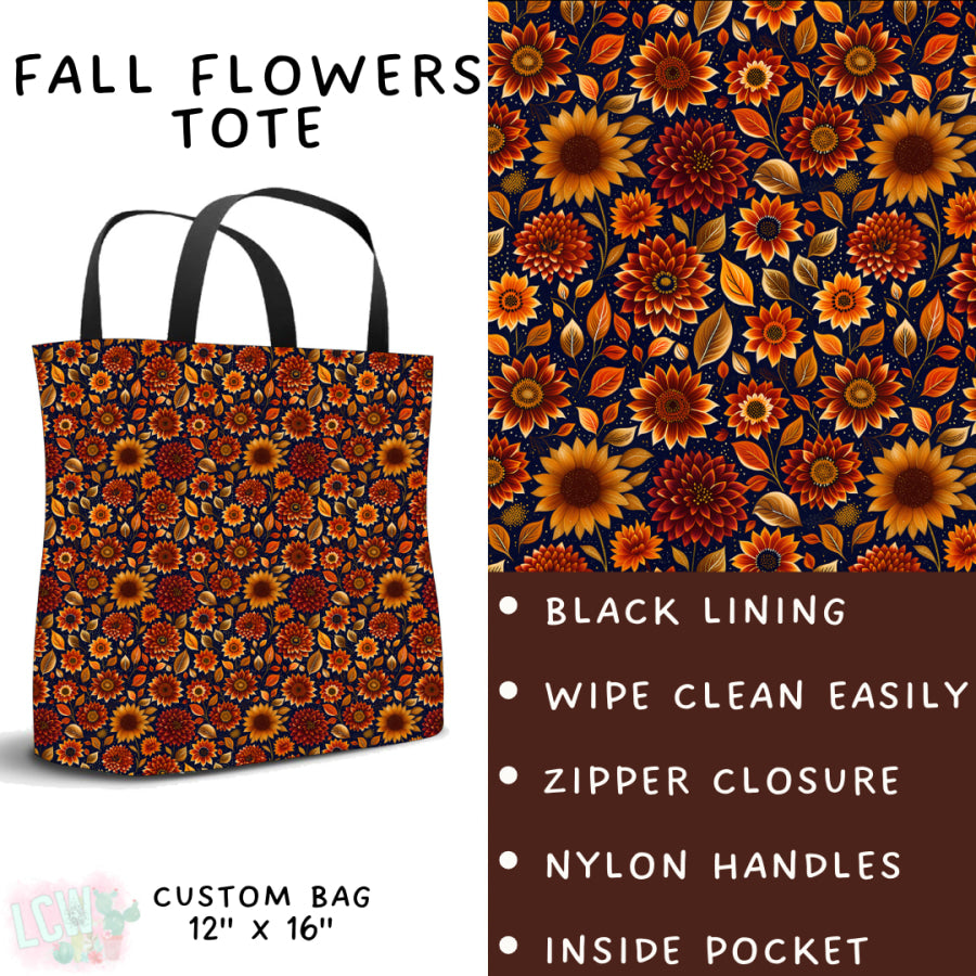 Preorder Custom Styles Fall Flowers Closes 4 Sep ETA late Nov 2025 Leggings