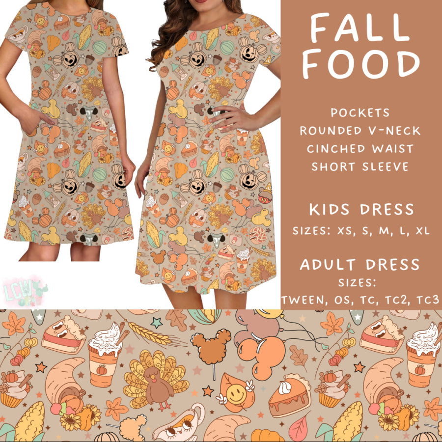 Preorder Custom Styles Fall Food Closes 29 Aug ETA late Nov 2025 Leggings