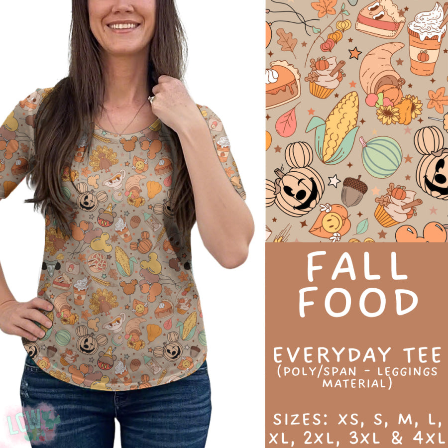 Preorder Custom Styles Fall Food Closes 29 Aug ETA late Nov 2025 Leggings