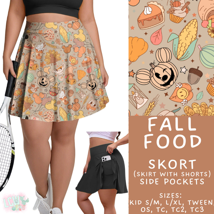Preorder Custom Styles Fall Food Closes 29 Aug ETA late Nov 2025 Leggings