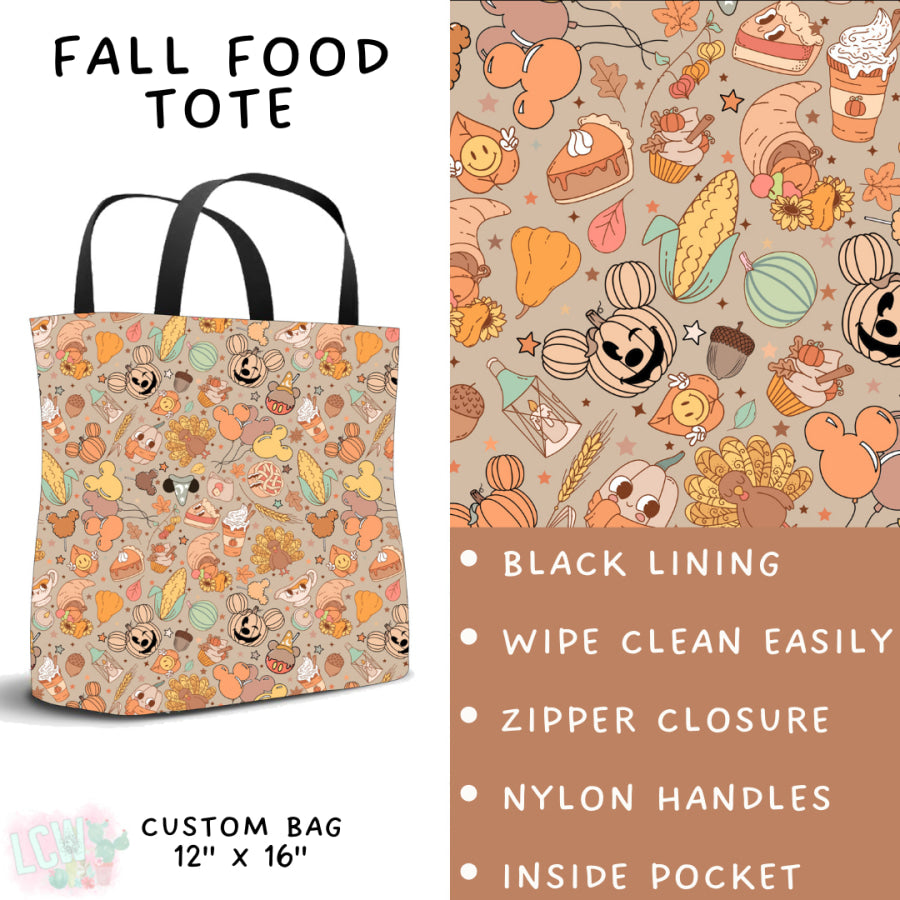 Preorder Custom Styles Fall Food Closes 29 Aug ETA late Nov 2025 Leggings