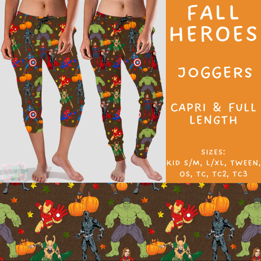 Preorder Custom Styles - Fall Heroes - Closes 9 Oct - ETA late Dec 2024 Leggings