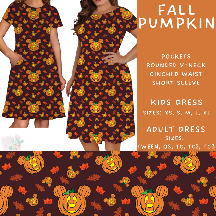 Preorder Custom Styles Fall Pumpkin Closes 29 Aug ETA late Nov 2025 Leggings