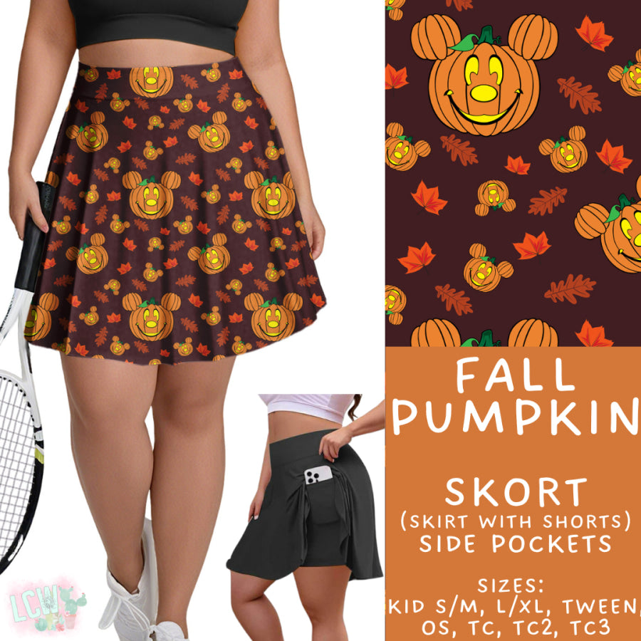 Preorder Custom Styles Fall Pumpkin Closes 29 Aug ETA late Nov 2025 Leggings